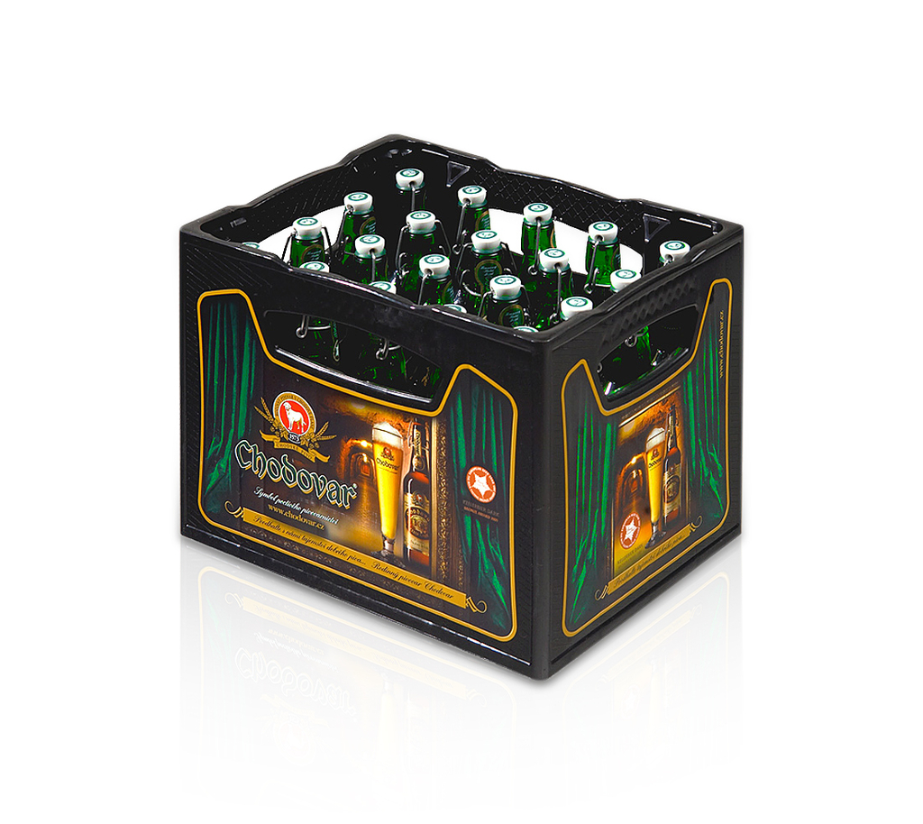 Kiste für Bierflaschen IML 20x0,5l