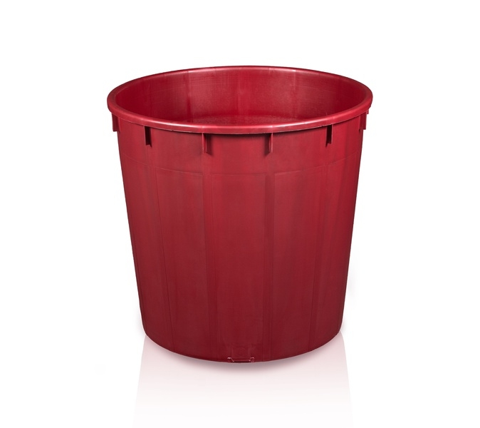 Behälter 500 l rot, orig.