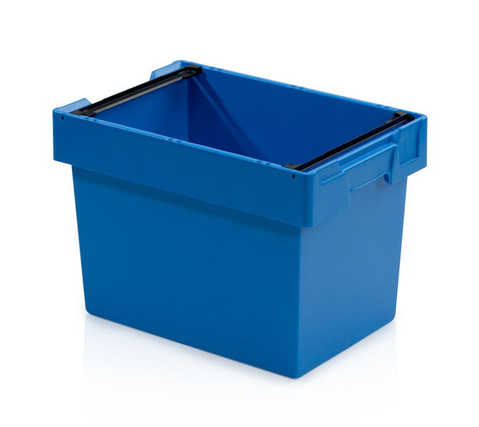 ALC-Behälter 60x40x42 ohne Deckel mit Stapelleiste