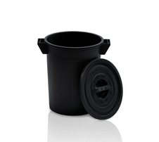 Behälter 50 l schwarz, reg.