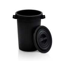 Behälter 75 l schwarz, reg.