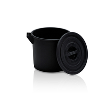 Behälter 35 l schwarz, reg.