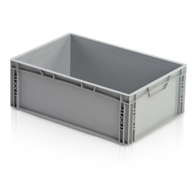 Eurobehälter 60x40x22 mit verstärktem Boden und geschlossener Griff