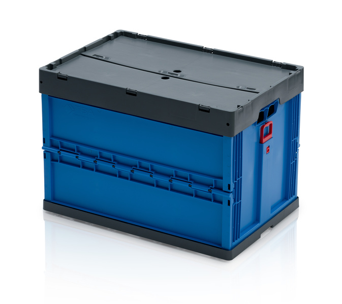 Faltbarer Behälter 60x40x42 mit Deckel