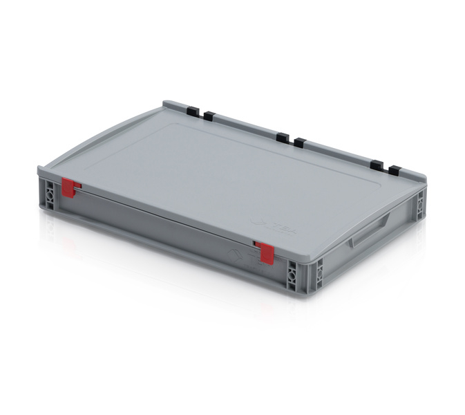 Eurobehälter mit Deckel 60x40x9