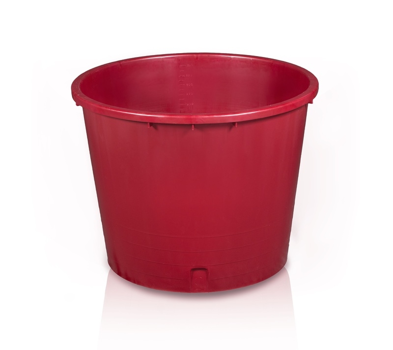 Behälter 350 l rot, orig.