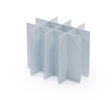 Trennwand für Eurobehälter 40x30x32 cm – kurz