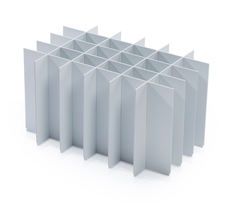 Trennwand für Eurobehälter 60x40x32 cm – kurz
