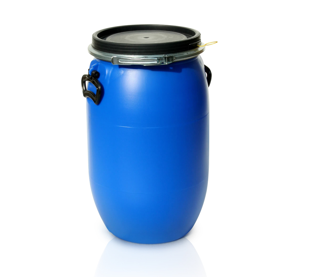 Fass mit Spannring und Griffen 30 l UN