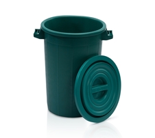 Deckel für Behälter 75 l grün