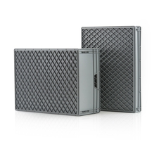 Eurobehälter 80x60x12 geschlossener Griff
