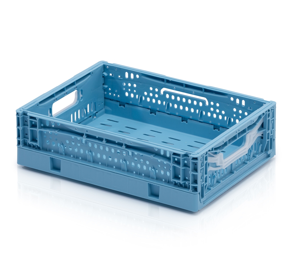 Faltbarer Behälter 40x30x12 blau