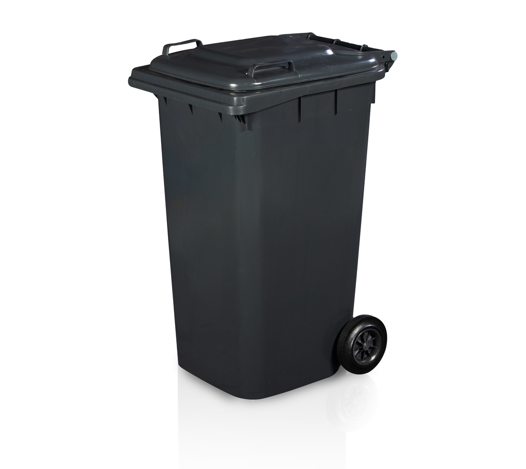 Mülltonne 240 l schwarz