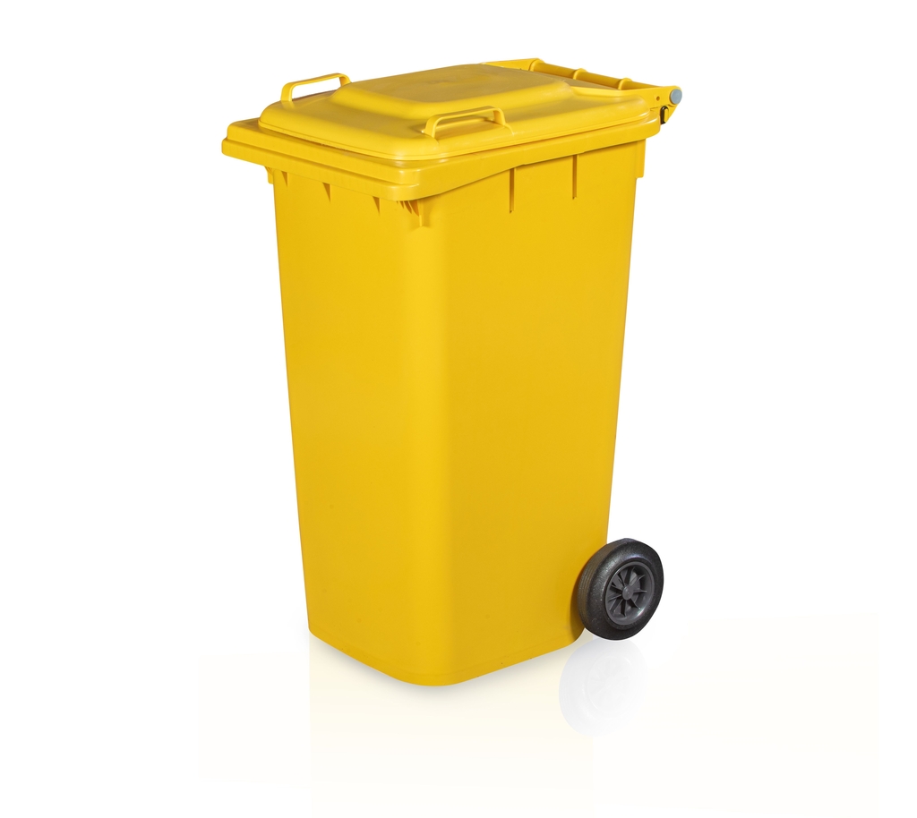 Mülltonne 240 l gelb