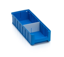 Querunterteiler mit Ausschnitt für Regalkästen – 15,6 x 9 cm