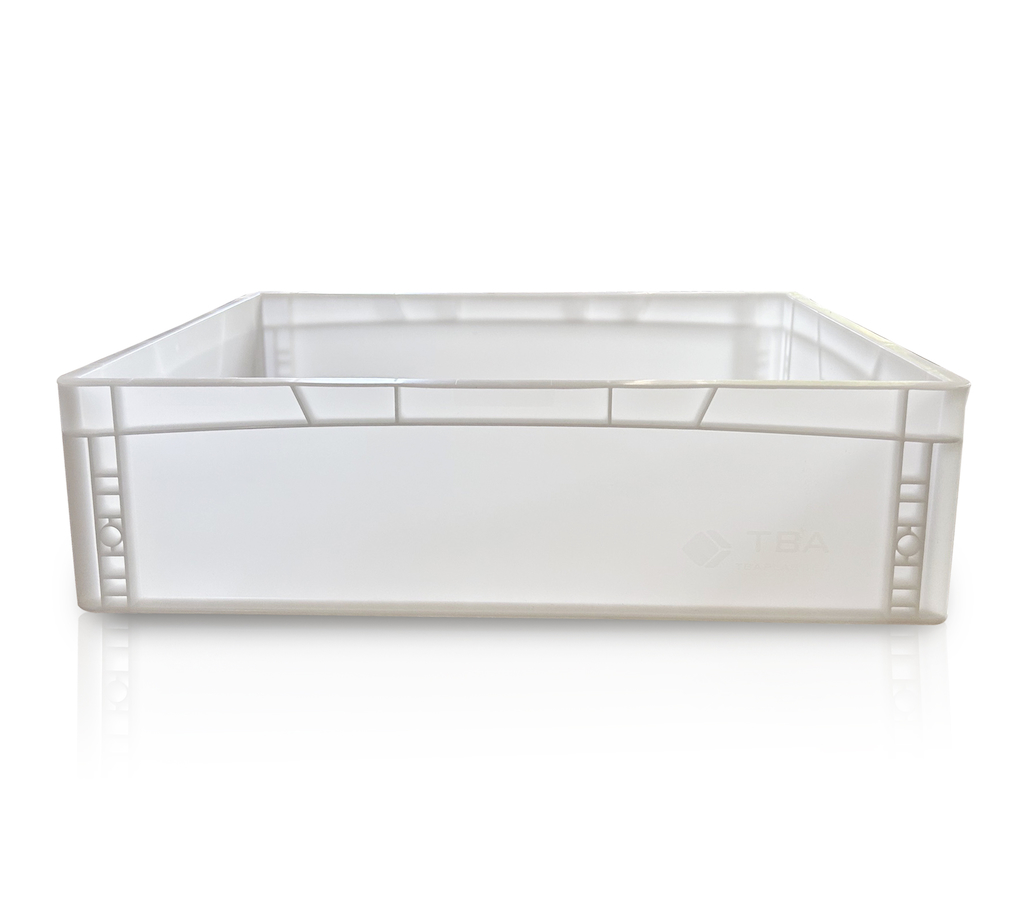 Eurobehälter 60x40x17 geschlossener Griff natur